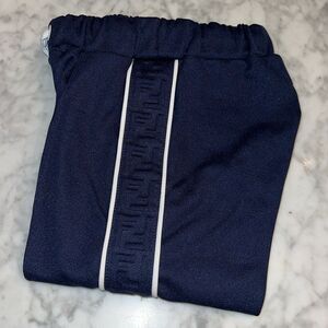 FENDI NAVY LOGO JOGGER 3A